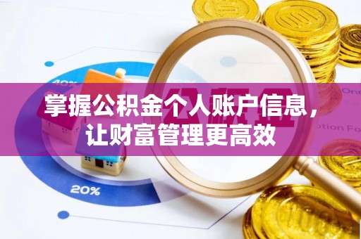 九原掌握公积金个人账户信息，让财富管理更高效
